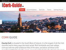 Tablet Screenshot of cork-guide.ie